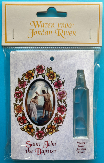 Water from Jordan River (St. John the Baptist)